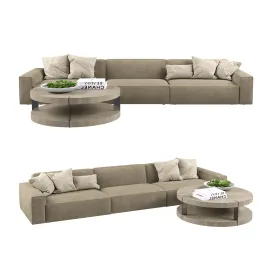 Restoration hardware como modular fabric sofa